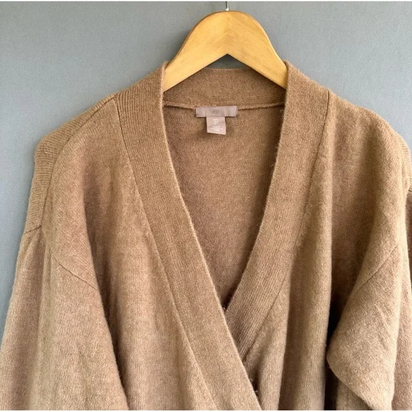 H&M Tan Wrap Sweater - Picture 3 of 7